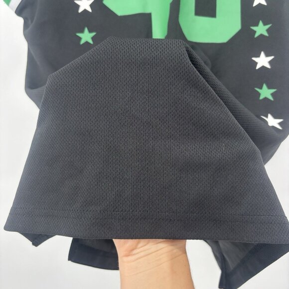 Boston Celtics NBA Sleeveless Jersey #46 Mens Size Large Tank Top Black Green - Picture 6 of 9